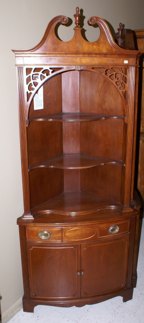 Thomasville store corner cabinet